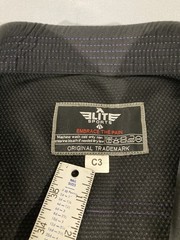 Elite Sports Kids C3 BJJ Gi Top Black Purple Brazilian Jiu-Jitsu Kimono Uniform