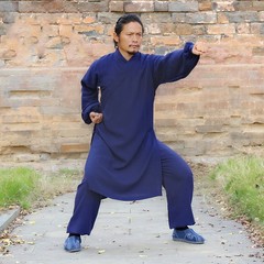 Wudang Taoist Robe Kung Fu Tai Chi Suit Martial Arts Wu Shu Surplices Uniform