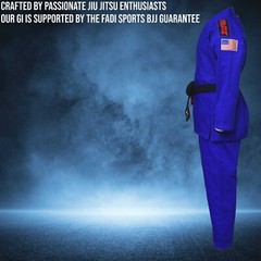 Fadi Sports BJJ Gi Ray Series Brazilian Jiu Jitsu Uniform Unisex Training