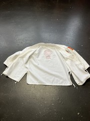 NAAMA Michigan Karate Dragon Karategi Gi Patch Top Shirt Uniform White Size 1