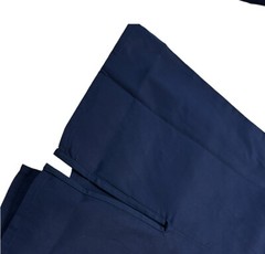 IAIDO broad SLEEVE Navy blue GI large sleeves Tetron jacket japanese kimono top