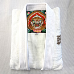 Fairtex BJJ2 Gi Matchanu Jacket Pearl Weave 550g with Pant 245g Rip Stop No Belt