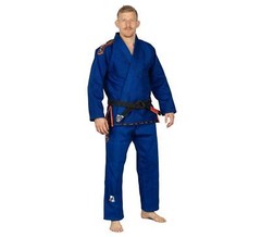 Fuji Sports Kassen 3.0 Mens IBJJF Brazilian Jiu Jitsu Gi JiuJitsu BJJ – Blue