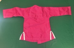 Vector Sports Brazilian Jiu Jitsu Gi Top Sz K0 Gear Up Attila Pink Kids No Belt