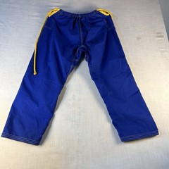 Jiu Jitsu Gi A0 Glory Blue/yellow Karate Kickboxing Kimono Martial Art Set