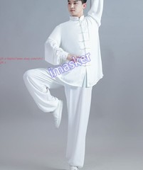 Cotton Linen Kung Fu Tai Chi Uniform Unisex Martial Arts Wing Chun Suit Clothing