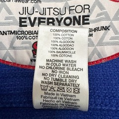 Gracie Barra Gi Jiu Jitsu Kimono Size A2 Blue Equipe Storm 100% Cotton GB MMA
