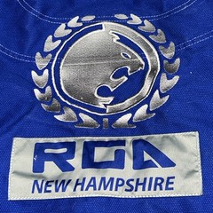 Renzo Gracie Academy New Hampshire Jiu Jitsu BJJ Blue GI Jacket Top Youth C0