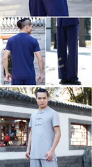 Martial Art Uniform Tai Chi Clothes Kung Fu Dress Wushu Clothing Unisex Women