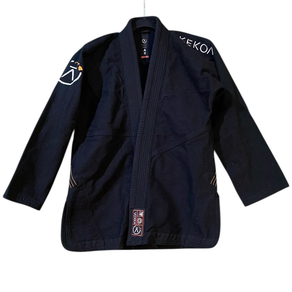 KEKOA Jiu Jitsu Gi Jacket Black BJJ Kimono Top Men’s Training Martial Arts