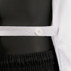 Men Mooto Official Black Collar Master Uniform Dobok Gi TKD WTF KTA Approved