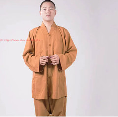 New Buddhist Monk Casual Uniform Kung Fu Training Suit Martial arts Clothes Suit