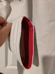 STORM Set White Gi BJJ Top Bottom Kimono Size A2