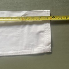 Karate Gi HSU Medium weight White 100% Cotton Size 000