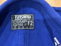 Tatami Comp SRS Blue BJJ Gi Set F2 XS Competition Jiu Jitsu Uniform Jacket Pants