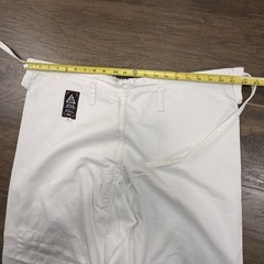 Gracie Jacket Mens Jiu-Jitsu BJJ Gi 5/180 White Official Kimono Top w/Pants Belt
