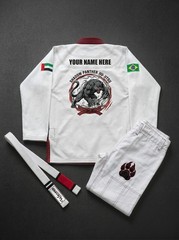 Custom BJJ Gi Pearl Weave 450 GSM + 10oz Ripstop Pants | Personalized Jiu Jitsu