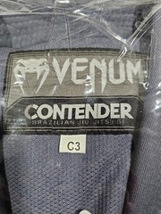 Venum Unisex Teen Child BJJ Gi, Grey, C3 US, New in Bag