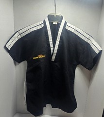 Tiger Claw Lightweight Tae Kwon Do Uniform Gi Black size 0