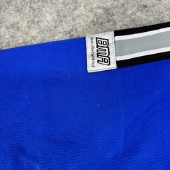 BMA Jiu Jitsu Gi Boys A1 Blue Pullover Black Belt Academy Taekwondo MMA Uniform