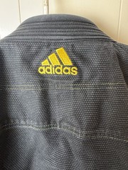 Adidas BJJ Brazilian Jiu Jitsu Gi-A5-Excellent Condition Black/Yellow