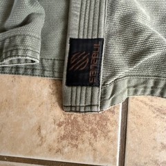 Sanabul Jiu Jitsu Gi Kimono BJJ Size A0 Green Copper Logo