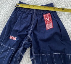 Valor VTY 2.0 BJJ Boys Kids Blue Gi Brazilian Jiu Jitsu Kimono Pants Set M2