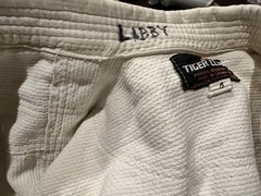 Wally Jay Small-Circle Jujitsu Gi Class Handout AJJF Bag Belts Tiger Claw Sz 4