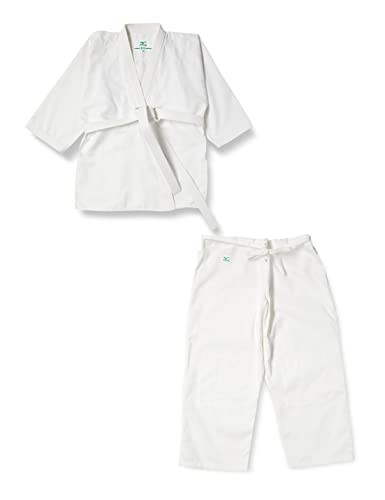 MIZUNO Judo Uniform Top Pants and Belt Set Recommended for School Athletics No.4
