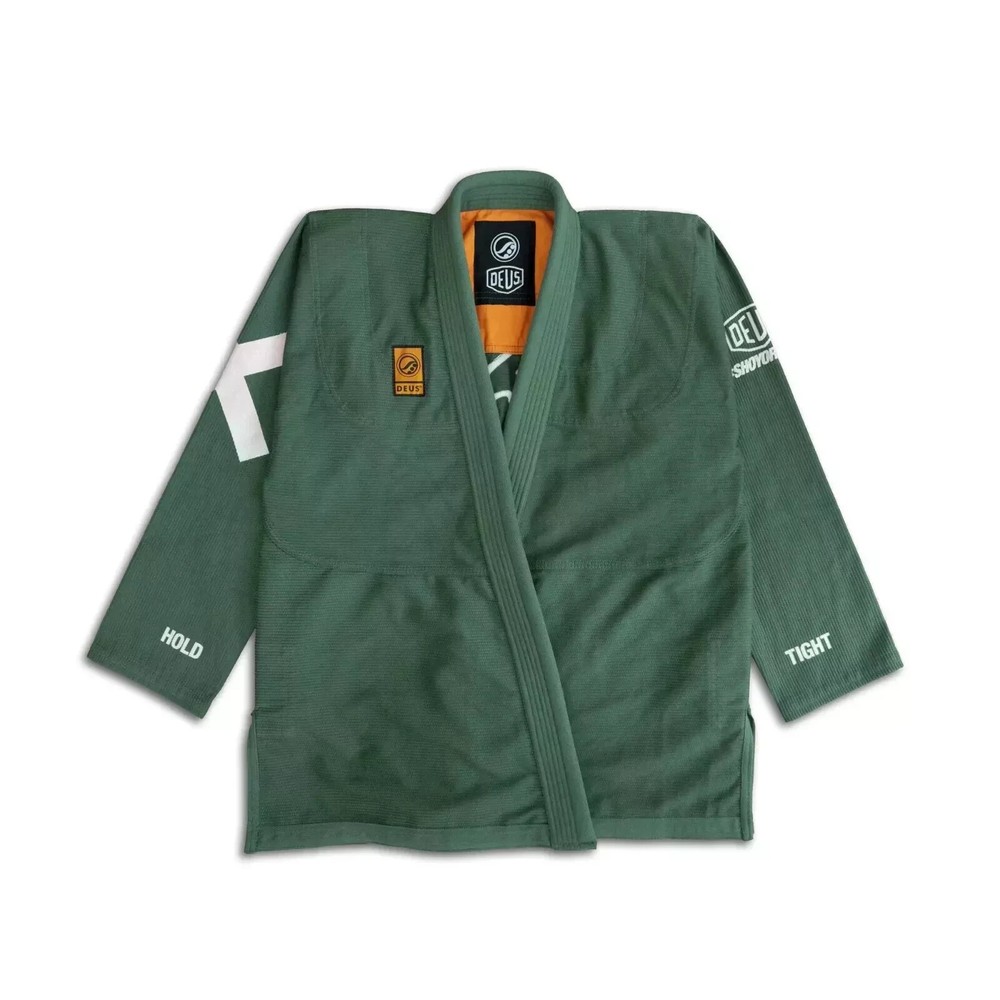 Shoyoroll Deus Ex Machina Olive Green Jiu-Jitsu Kimono Uniform BJJ Gi With Bag