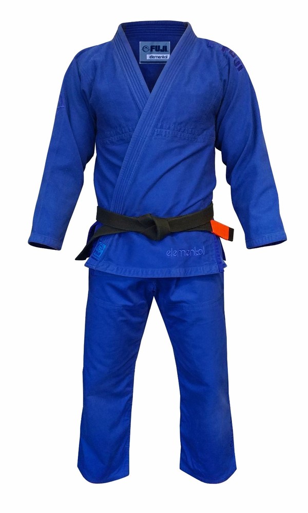 New Fuji Sports Elemental Mens Brazilian Jiu Jitsu Gi Jiu-Jitsu BJJ – Blue