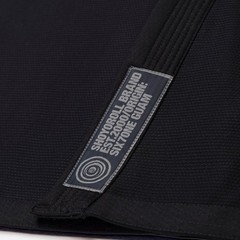 Shoyoroll Spiral Black BJJ Gi 450 GSM Jiu Jitsu Kimono Uniform With Bag