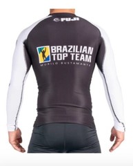 Fuji Sports Men’s Long Sleeve BTT Rash Guard Brazilian Jiu Jitsu New #4305 XL