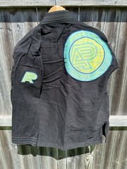 Albino & Preto RS COMP Jiu-Jitsu Gi Black A1F Adult Unisex Martial Arts Uniform