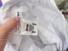Storm Kimonos A3 White BJJ Gi Brazilian Jiu Jitsu Uniform Jacket Pants Adult