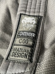 Venom Contender Brazilian Jiu Jitsu Martial Arts Uniform Gray C00 top CO pants
