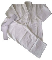 Judo Gi White Kimono Uniform 750gsm With 100% Cotton Judo Gi Kimono Suit