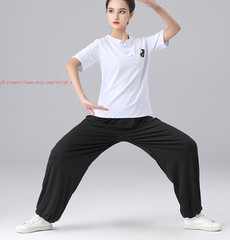 Unisex Tai Chi Suit Kung Fu Wing Chun Morning Exercise Uniform martial arts Sets