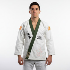 Albino & Preto Batch #110 Year of the Tiger Brazilian BJJ MMA Kimono JiuJitsu GI