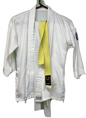 Bushido Karate Uniform The Essential Uniform Kids Sz S 0/140White Kimono Suit PO