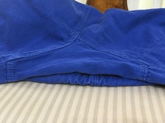 Blue Standard Issue 2.0 Jiu Jitsu Gi pants 20in Across Adjustable Tie Waist