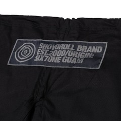 Shoyoroll Spiral Black BJJ Gi 450 GSM Jiu Jitsu Kimono Uniform With Bag