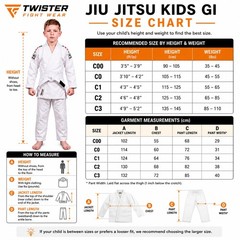 Kids BJJ Gi for Boys & Girls – Lightweight Brazilian Jiu Jitsu Uniform w/Free…
