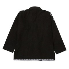 Custom Black BJJ Gi | Personalized Brazilian Jiu Jitsu Kimono | 450 GSM Pearl