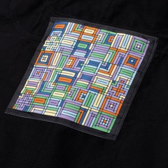 Albino and Preto Batch #108: Stained Glass BJJ Kimono 450 gsm Black BJJ Gi