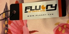 Fluory Grappling F1 Pink Koi Fish 100% Cotton Karate Jacket Lined Embroidered ￼