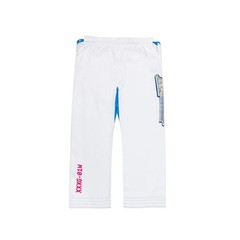 Albino and Preto A&P x Wing Gundam Epyon White BJJ Gi JIU JITSU Kimono 450GSM