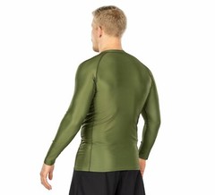 Fuji Bam Bam MMA BJJ Jiu Jitsu LongSleeve Long Sleeve LS Rashguard – Green