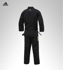 Adidas Champion 3-stripe Dobok for kids Martial Uniform/TaeKwonDo/Karatedo/Black