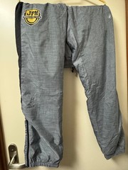 ASICS Japan Wrestling Team Tracksuit Jacket Pants Set 3XL Gray Training Suit JPN